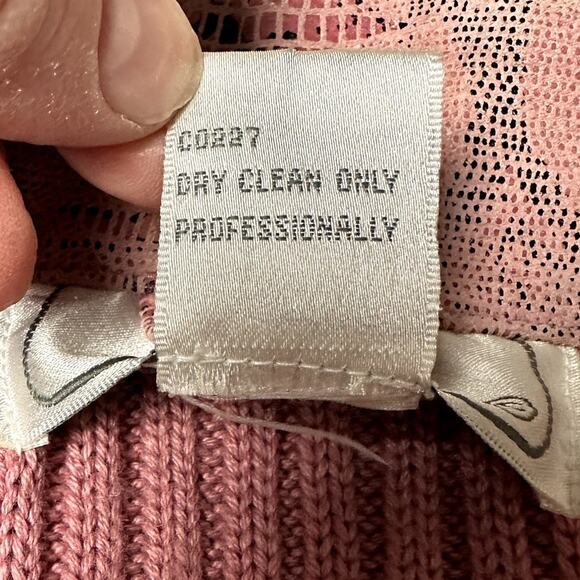 Vintage Lisa International Women Large Pink Snake Skin Suede Cotton Artsy Vest - Picture 6 of 9